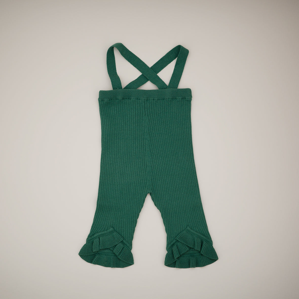 süß - Frilled Knit Unitard<GREEN>