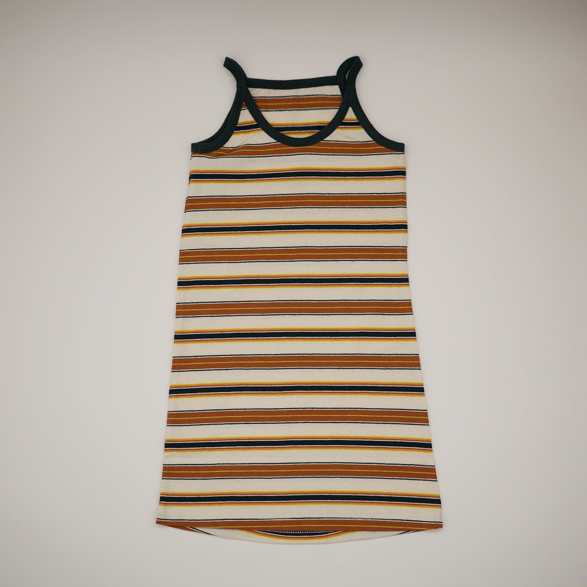 【30%OFF】&pal - multi border one-piece<brown>