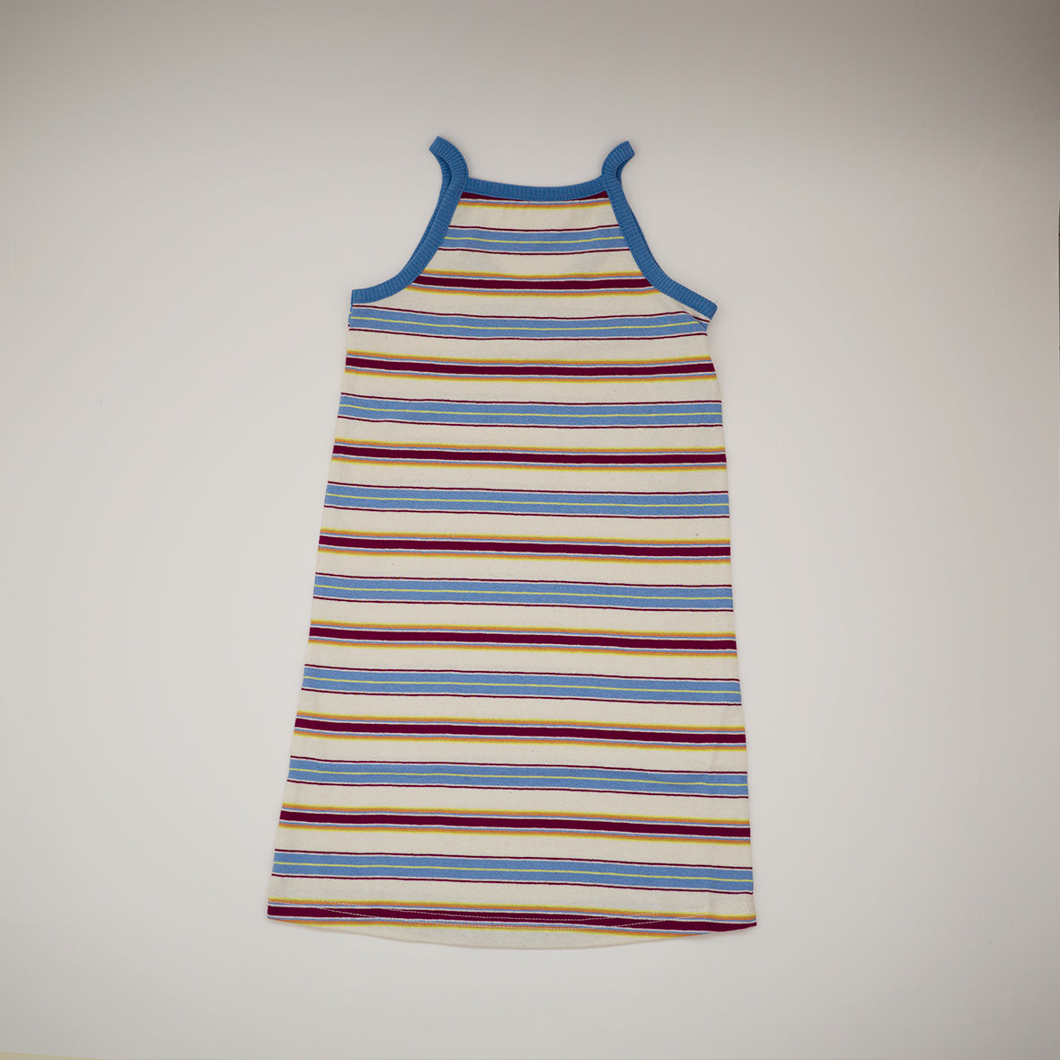 【30%OFF】&pal - multi border one-piece<blue>
