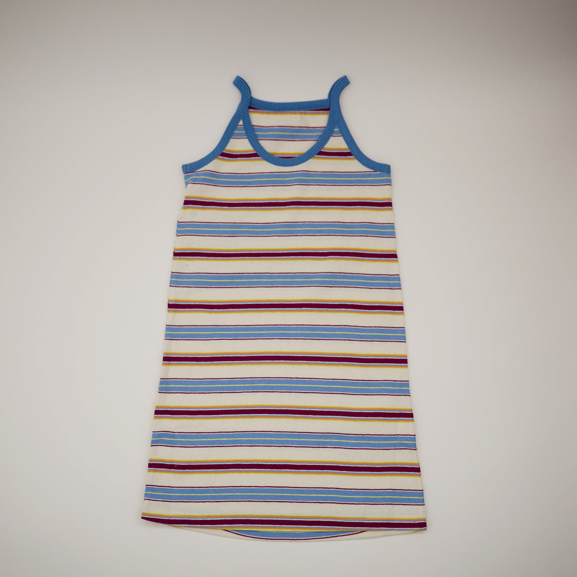 【30%OFF】&pal - multi border one-piece<blue>