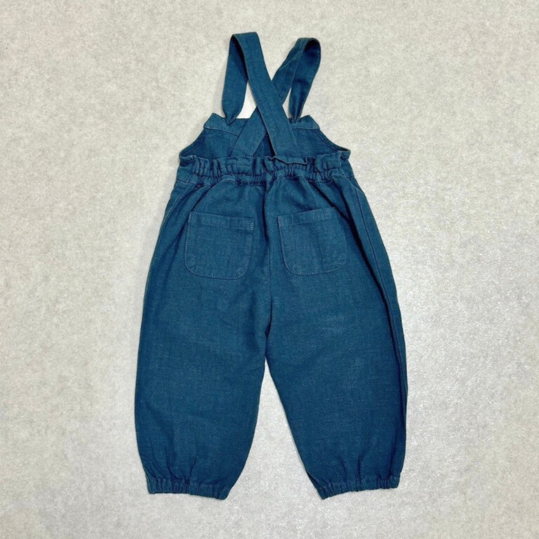 【預購】&pal - linen salopette<blue>