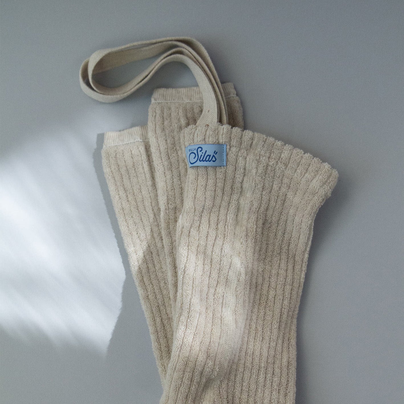Silly Silas - Granny Teddy Footless 復古泰迪吊帶褲 <Cream Blend>