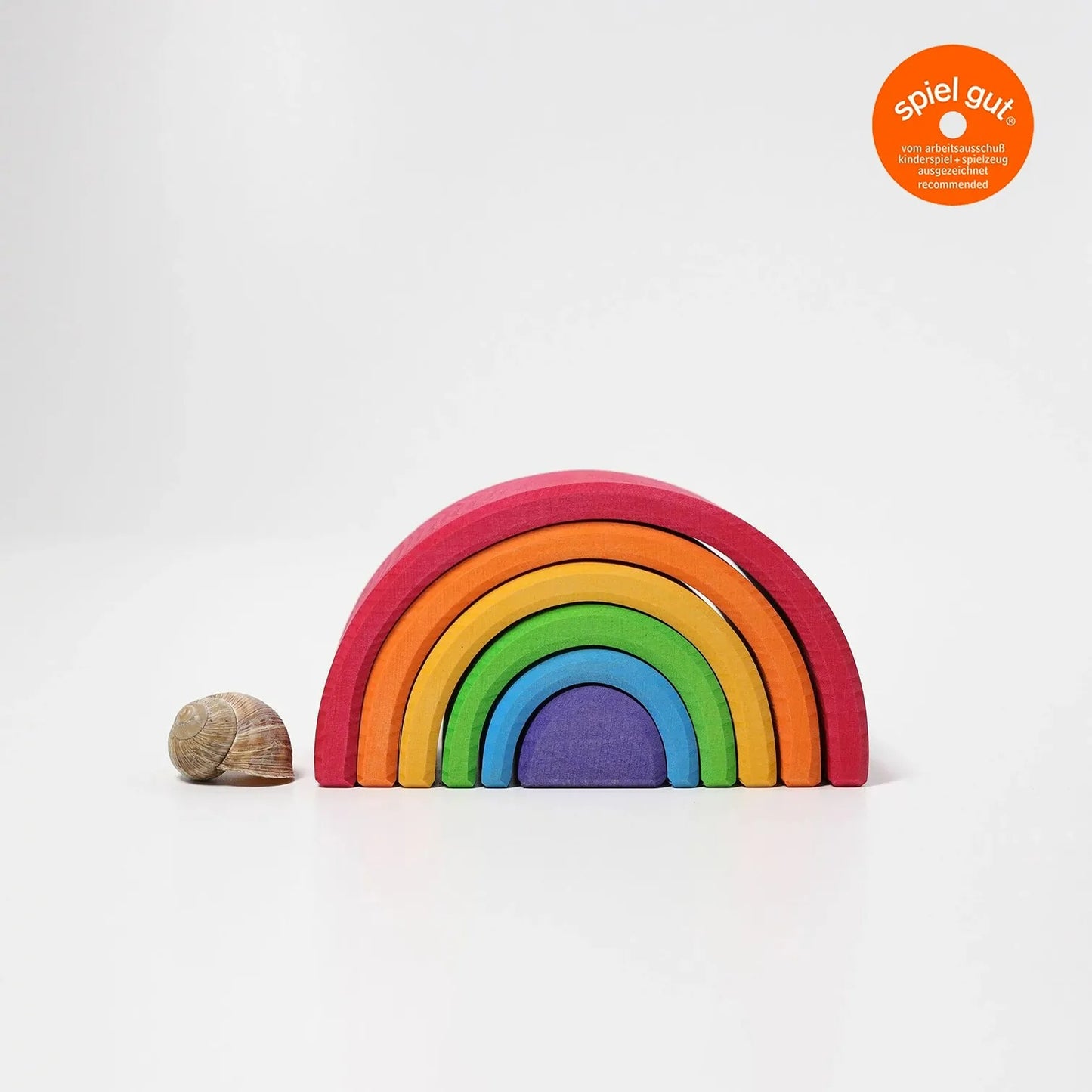 Grimm’s - Wooden Rainbow 彩虹積木 中 6pcs