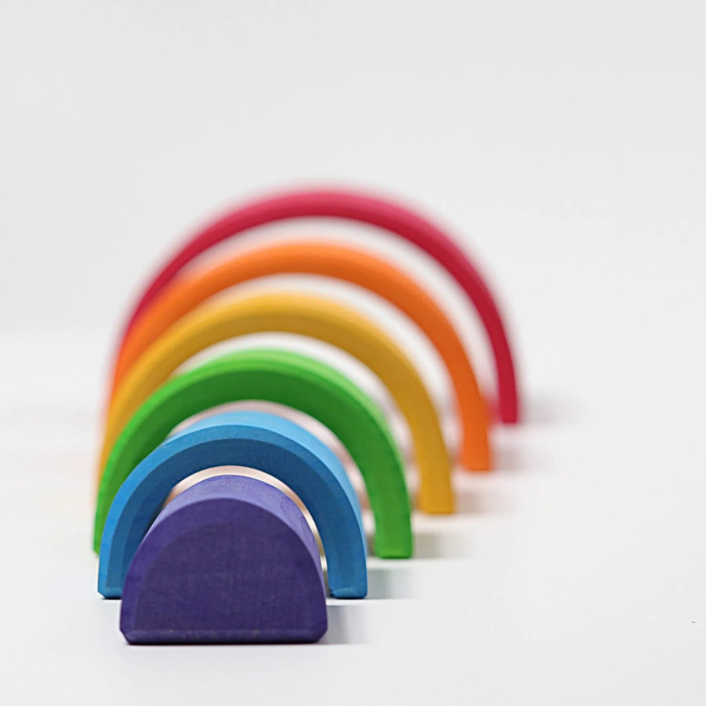 Grimm’s - Wooden Rainbow 彩虹積木 中 6pcs