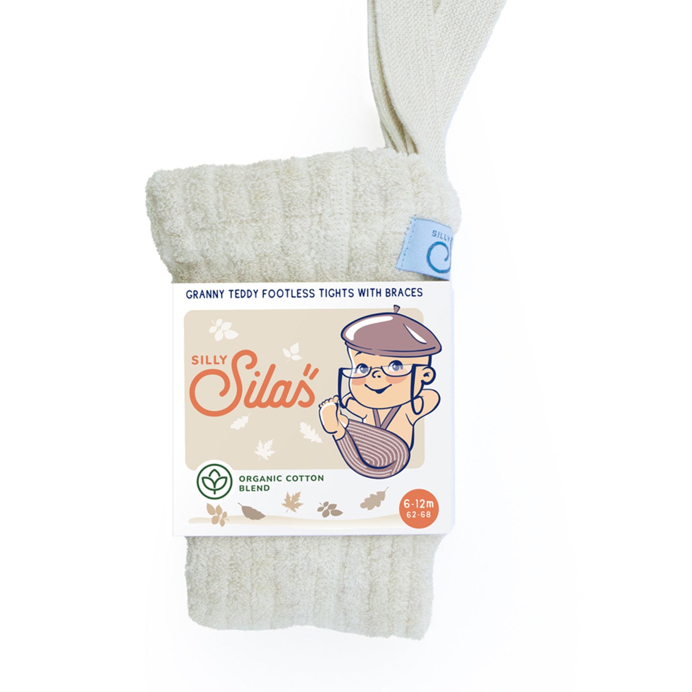 Silly Silas - Granny Teddy Footless 復古泰迪吊帶褲 <Cream Blend>