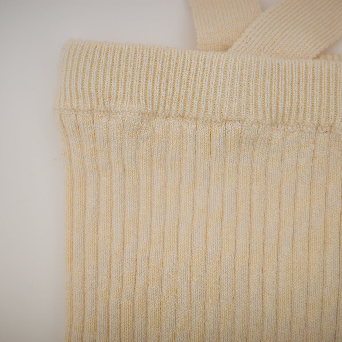 süß - Frilled Knit Unitard<ECRU>
