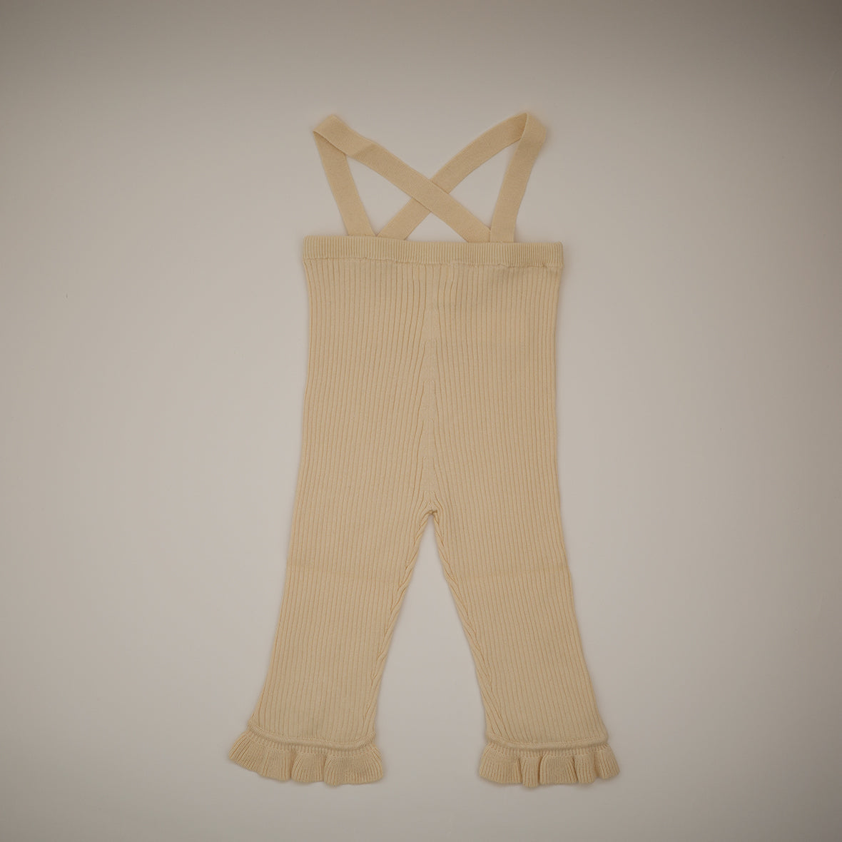 süß - Frilled Knit Unitard<ECRU>