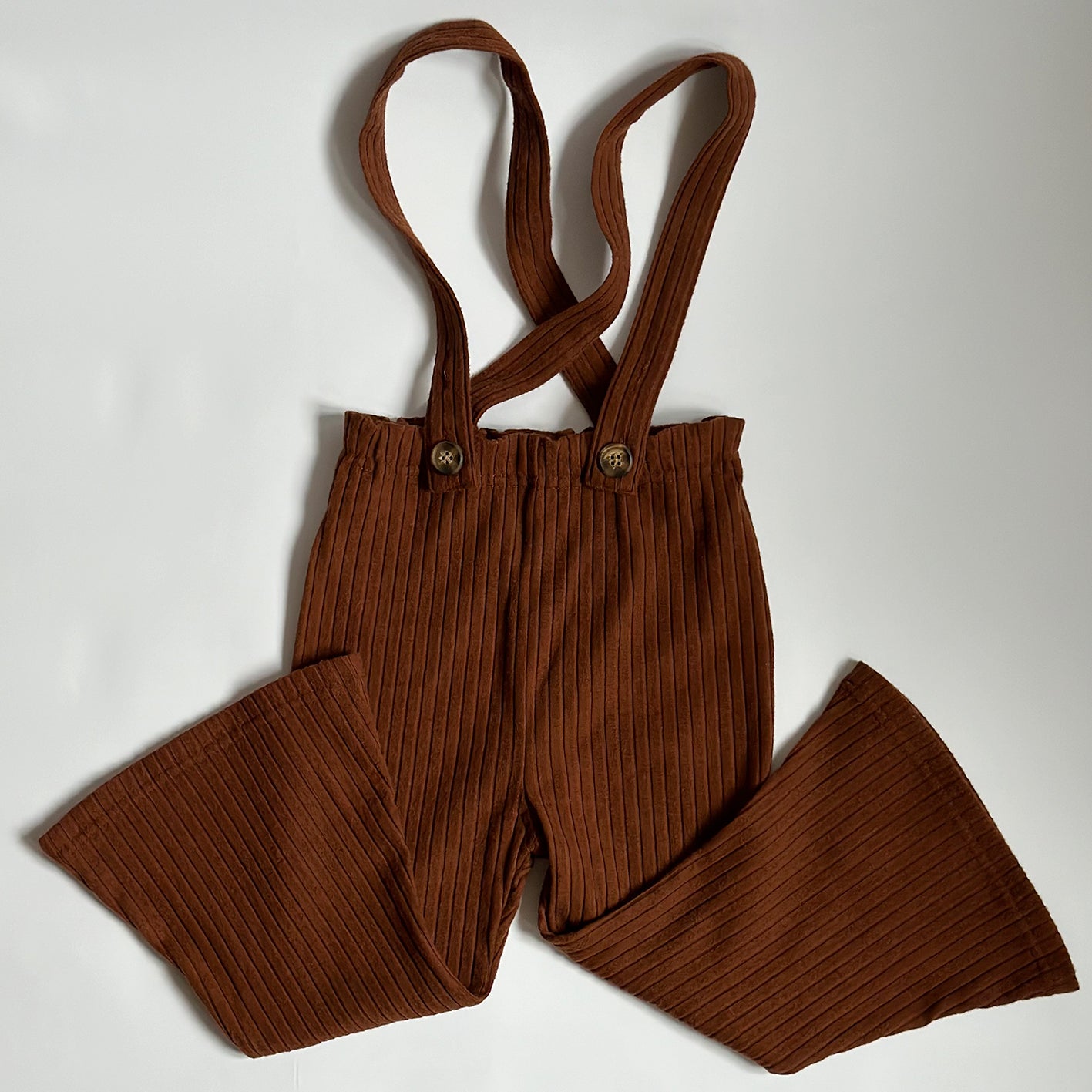 【30%OFF】&pal - Lib flare salopette<brown>