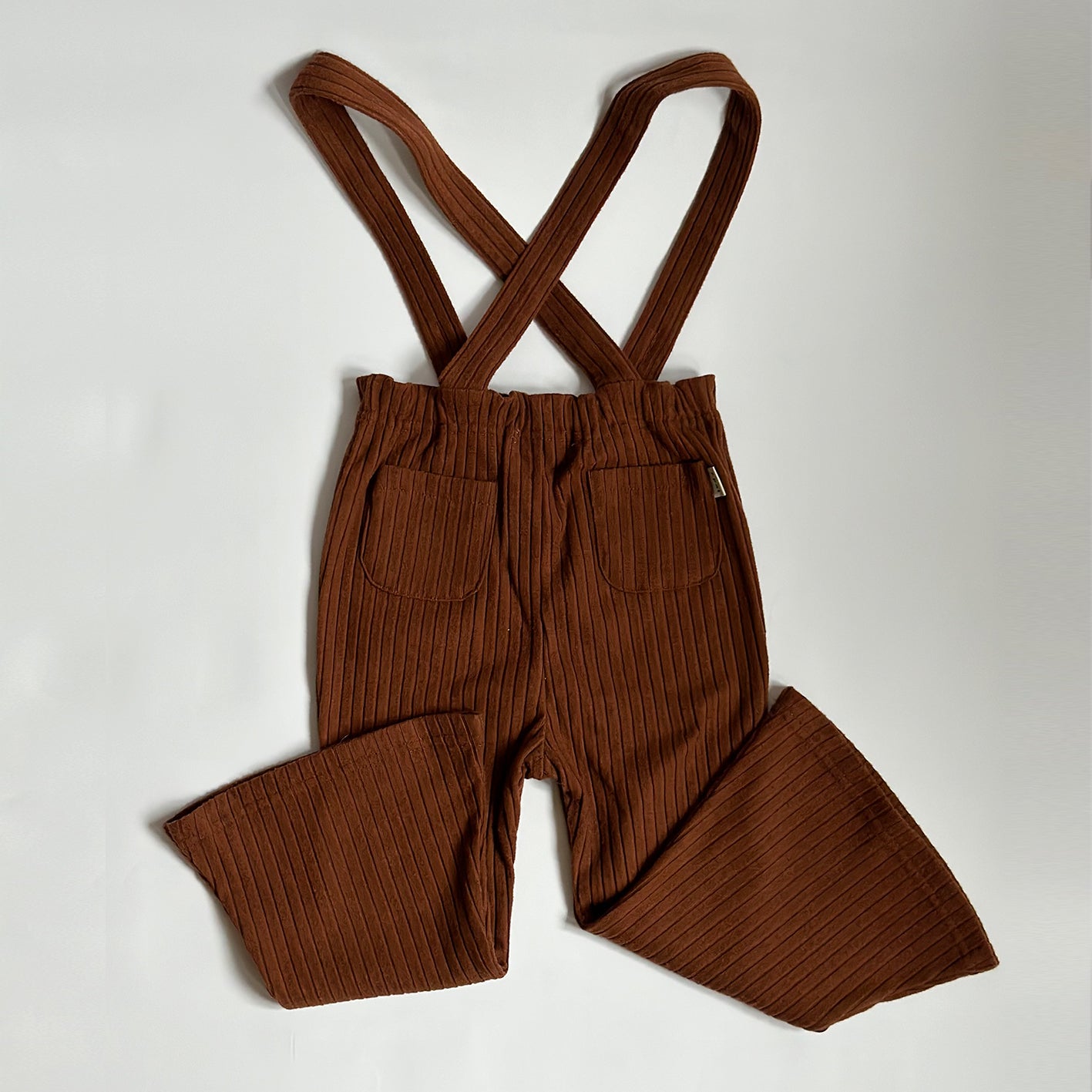 【30%OFF】&pal - Lib flare salopette<brown>