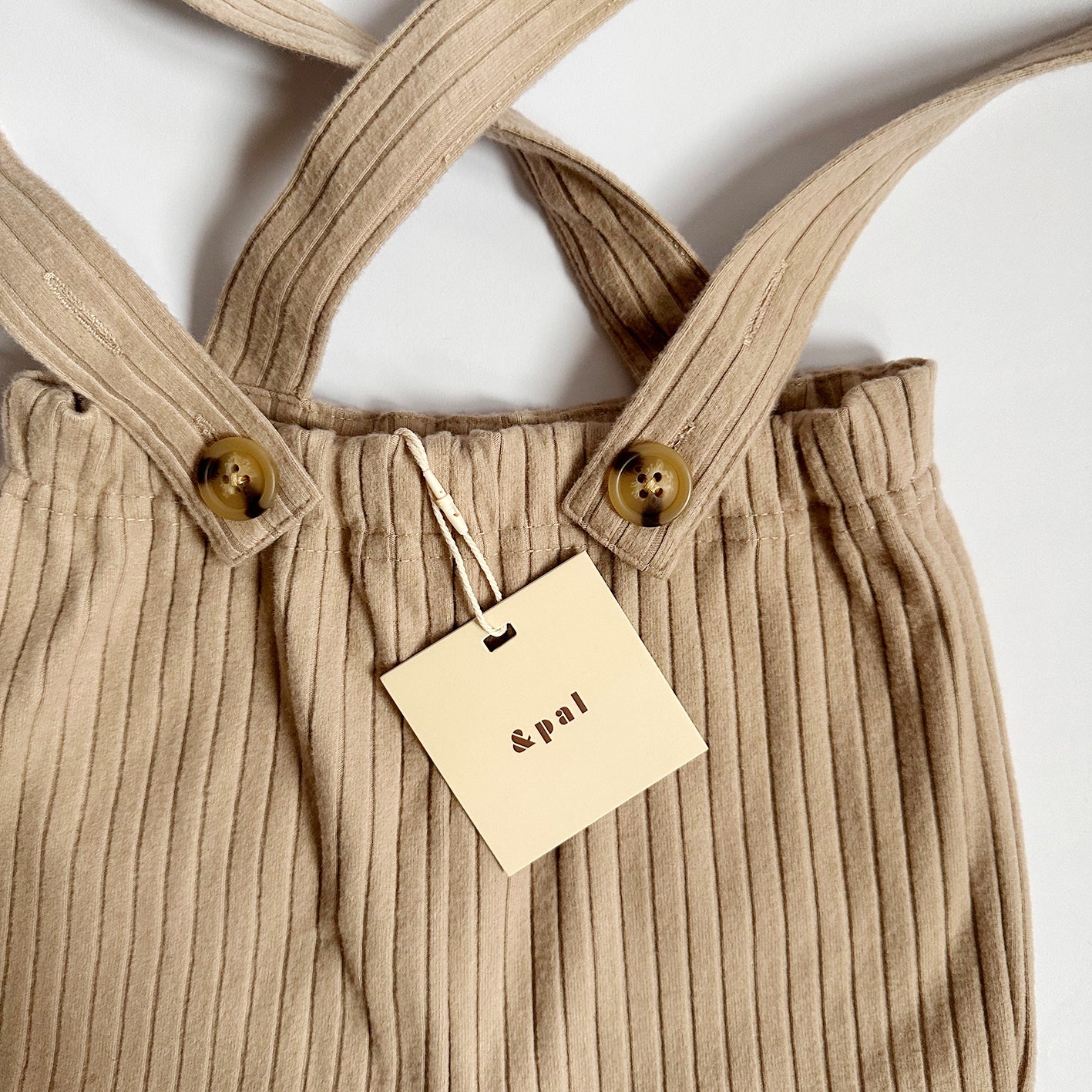 【30%OFF】&pal - Lib flare salopette<beige>