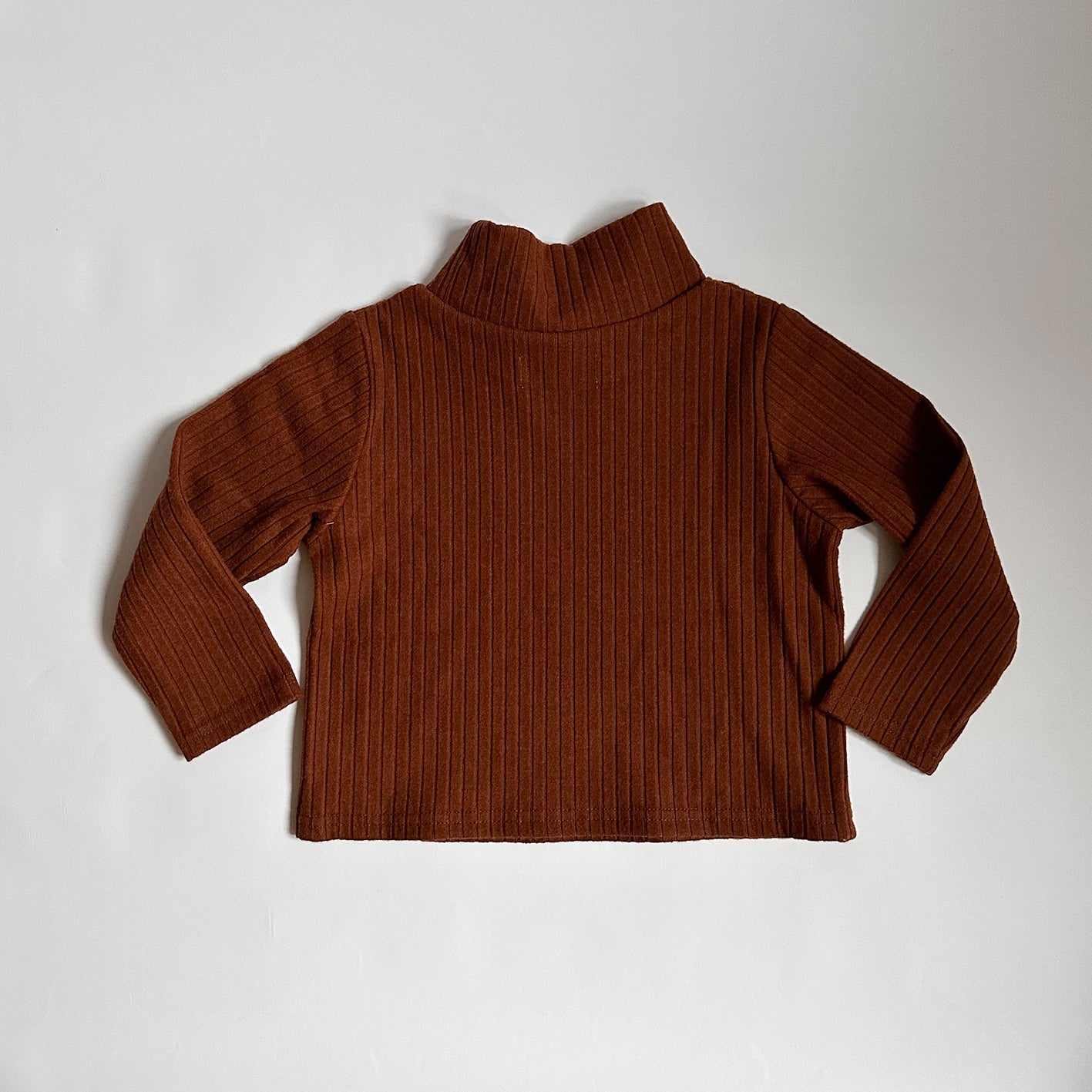 【30%OFF】&pal - Lib turtle tops<brown>