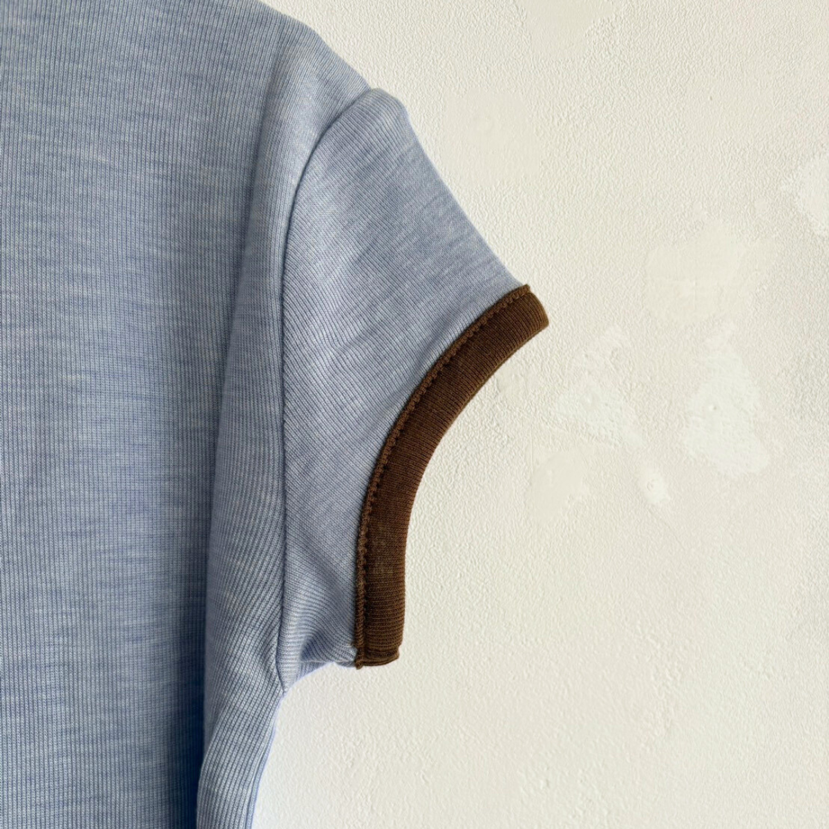 【預購】&pal - sheer ringer T<blue>