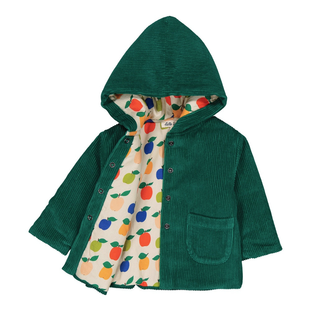 【40%OFF】hello Simone - Flore baby coat<Green>