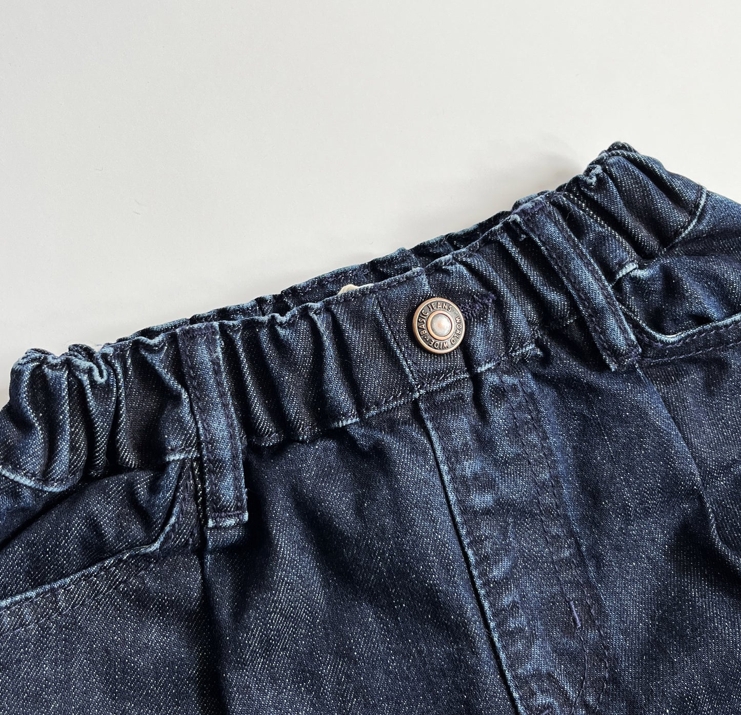 &pal - denim pants<navy>
