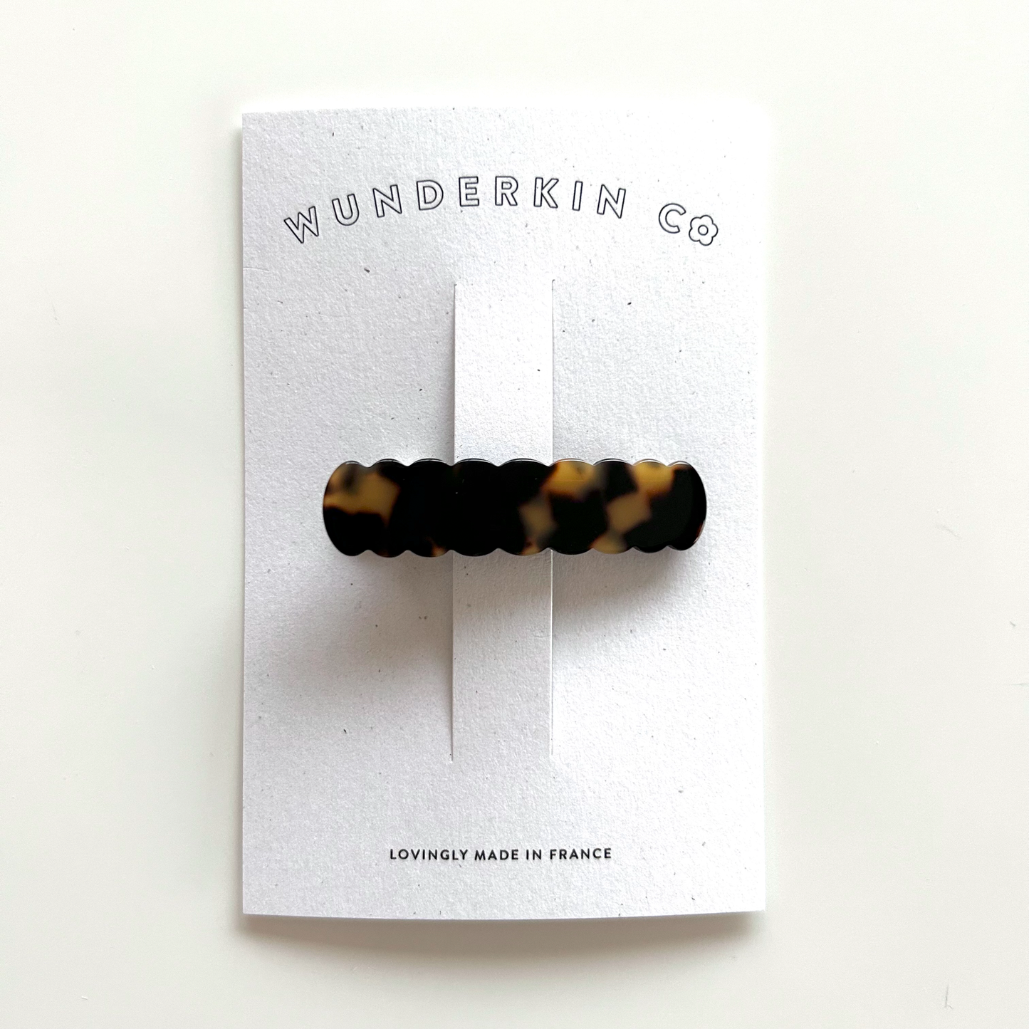 Wunderkin Co. - Scallop Clip<Tortoise>