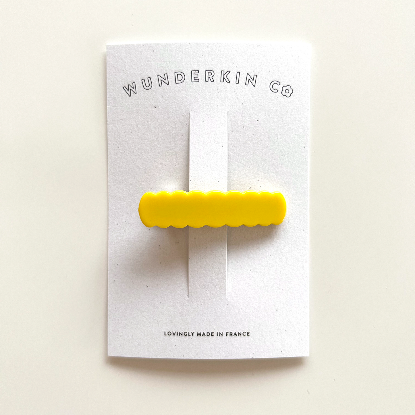 Wunderkin Co. - Scallop Clip<Daisy>