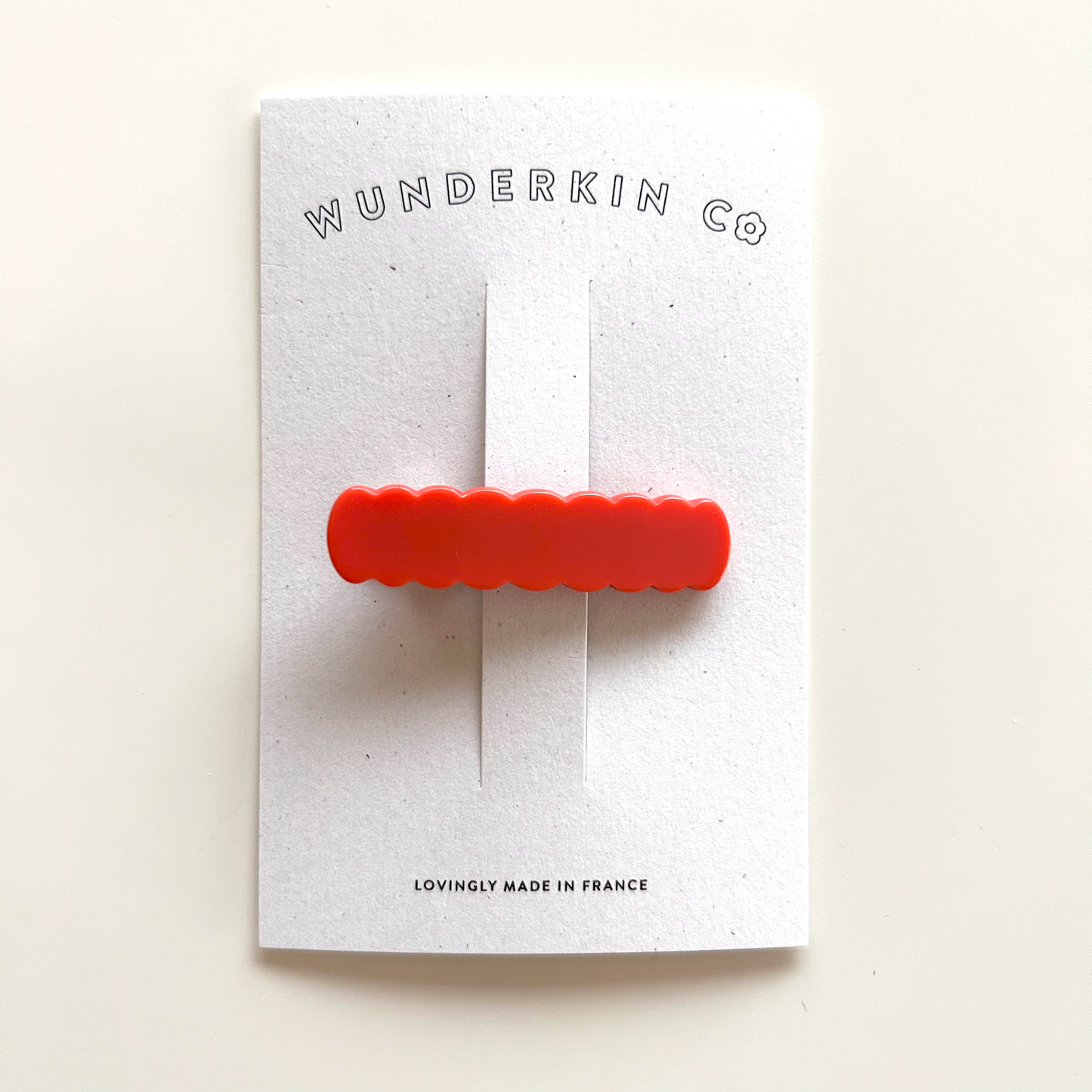 Wunderkin Co. - Scallop Clip<Poppy>