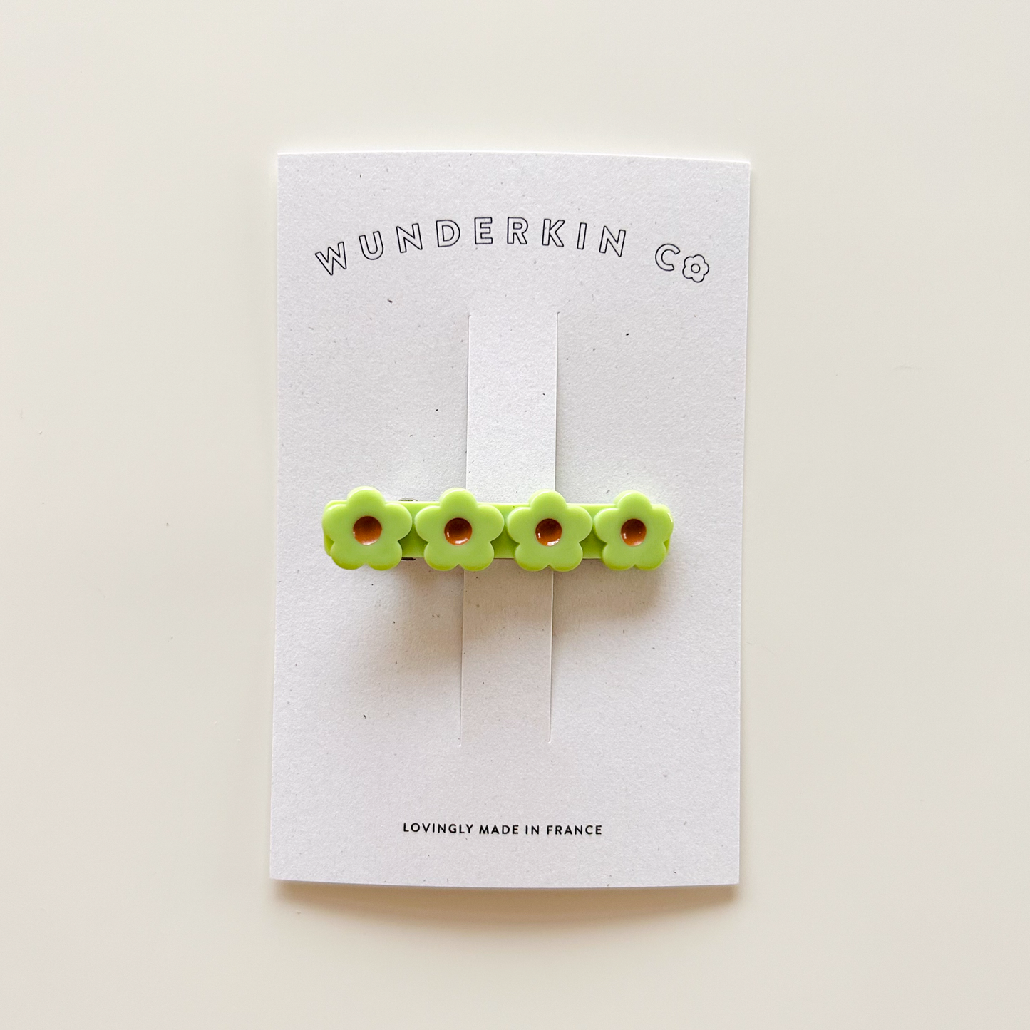 Wunderkin Co. - Flower Clip<Kiwi>