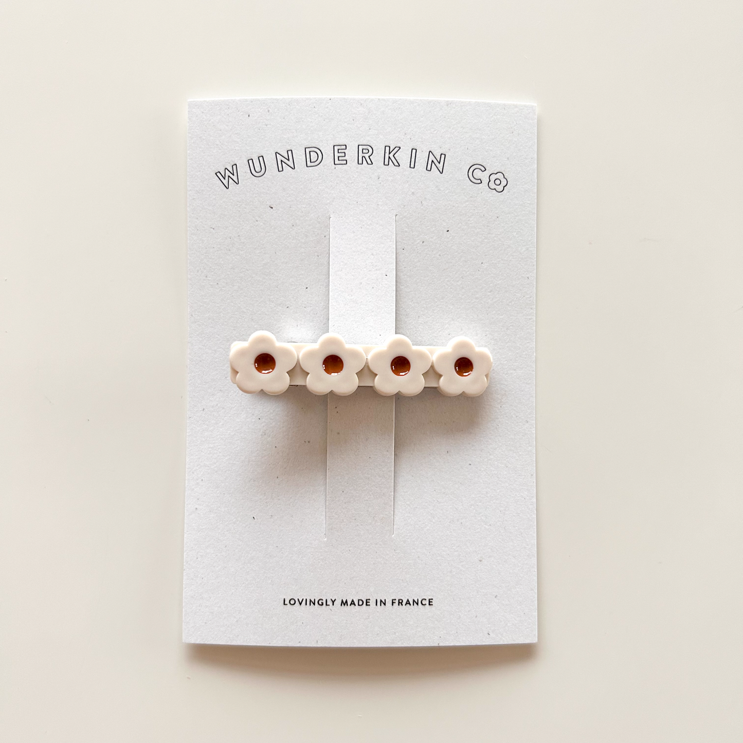 Wunderkin Co. - Flower Clip<Cloud>