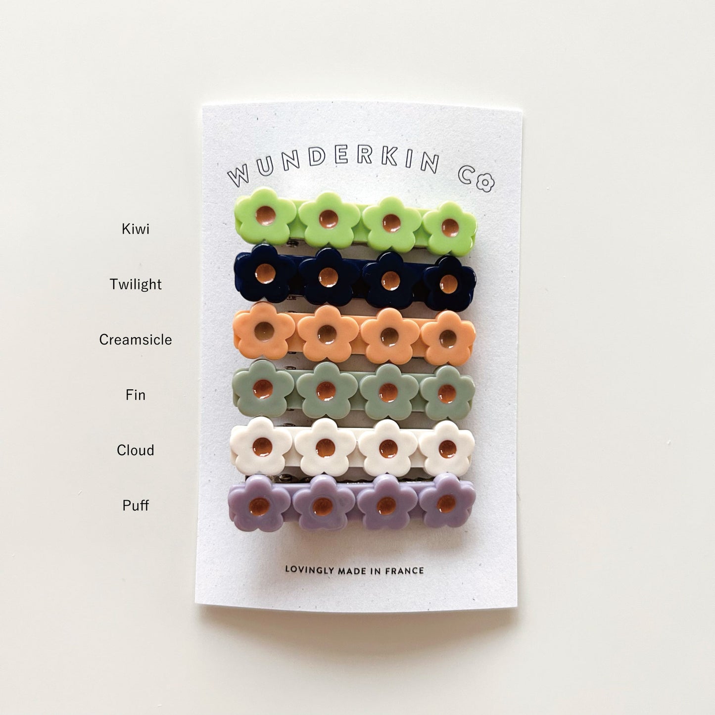 Wunderkin Co. - Flower Clip<Kiwi>