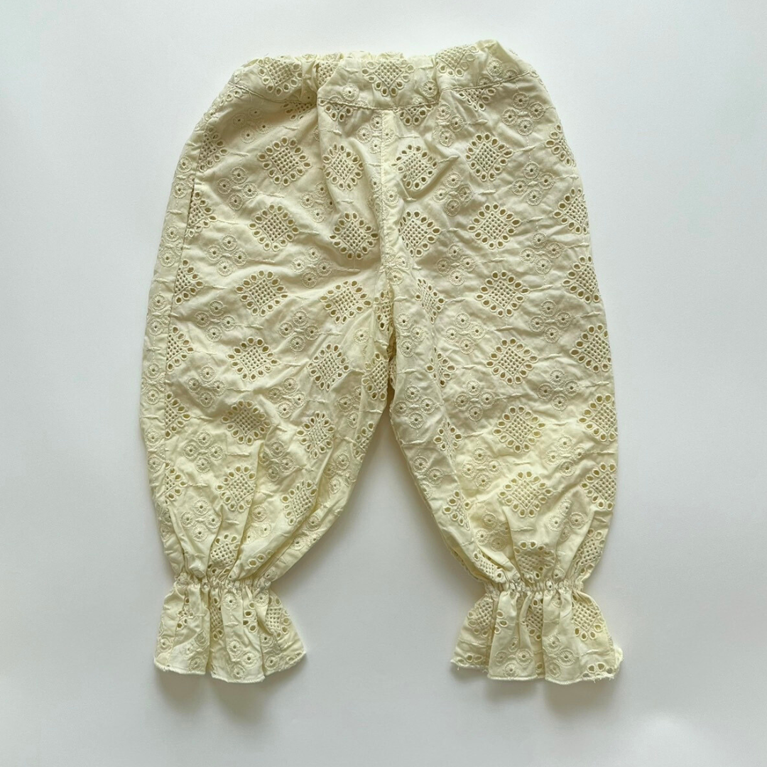 &pal - embroidery lace balloon pants＜ivory＞