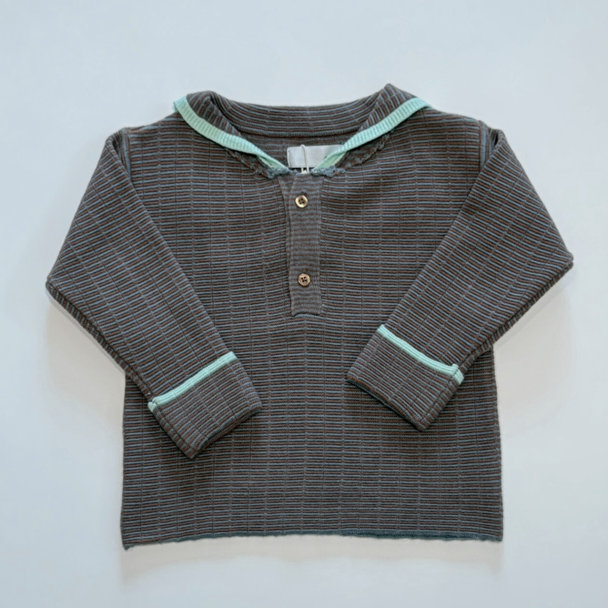 &pal - SAILOR KNIT PULLOVER＜mint＞