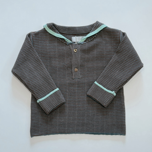 &pal - SAILOR KNIT PULLOVER＜mint＞