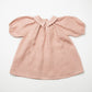 Nellie Quats - Mother May I Dress ＜Dusty Rose Stripe Linen＞